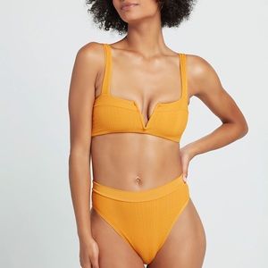 Pointelle Rib Frenchi Bikini Bottom